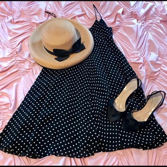 Elizabeth Wayman New York polka dot dress size 2 - Picture 7 of 8